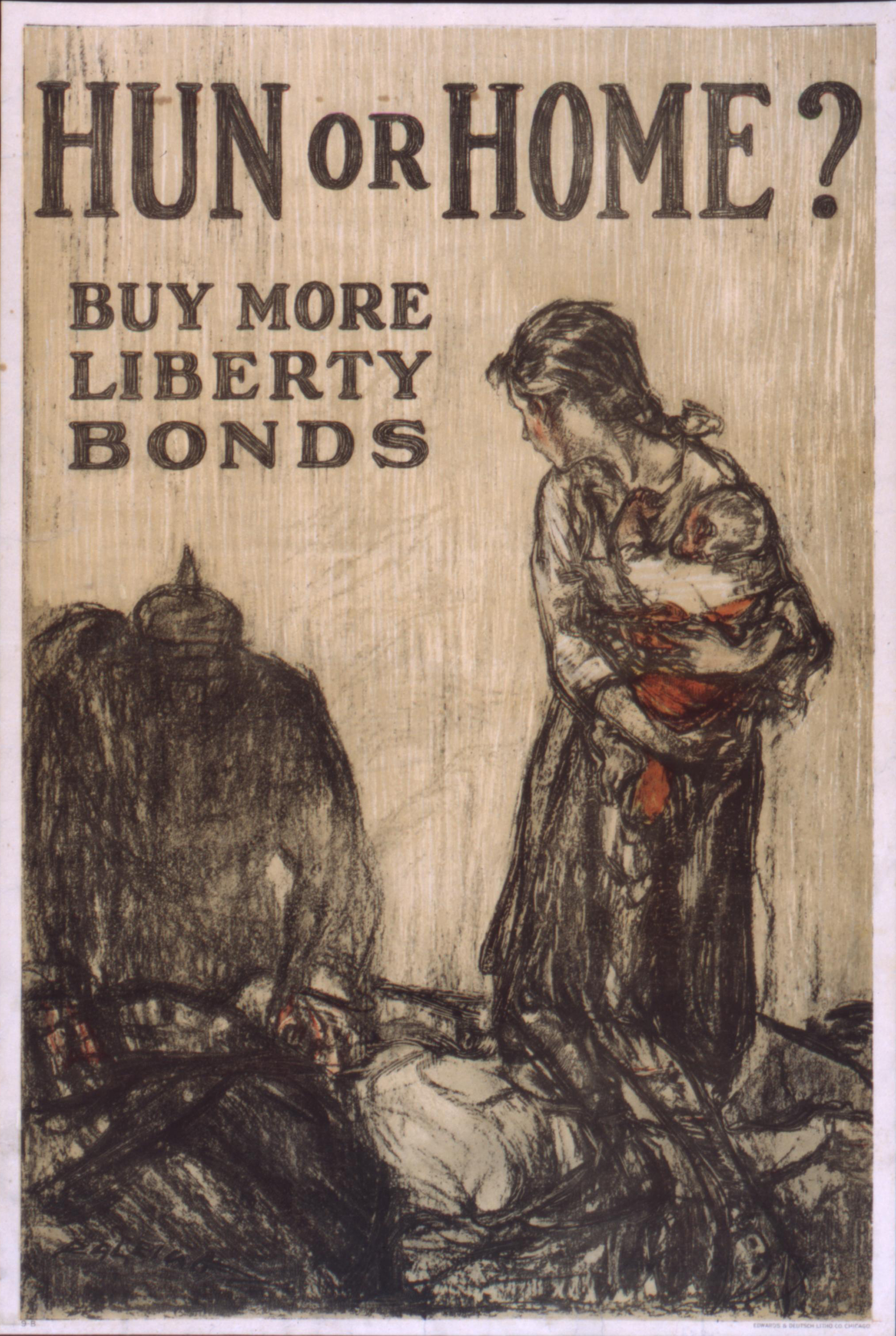 Plakat: Kriegsanleihe (USA), 1917/18