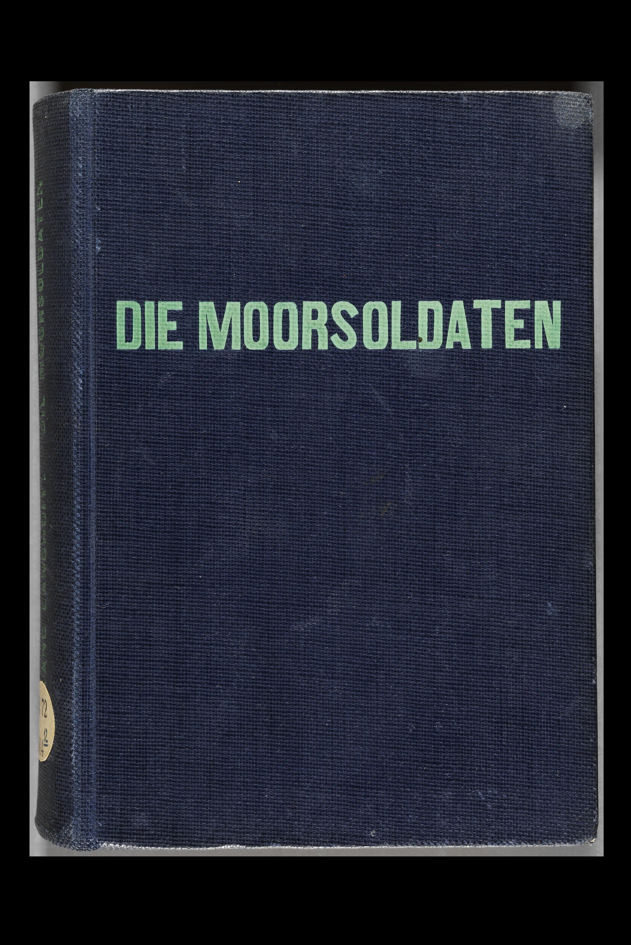 Exponat: Buch: Langhoff, Wolfgang "Die Moorsoldaten. 13 Monate Konzentrationslager" (Buchdeckel), 1935