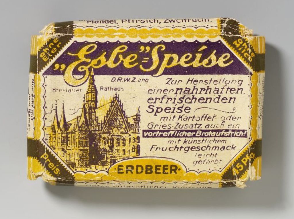 Exponat: Alltagskultur: Ersatzstoff für die Lebensmittelzubereitung, um 1917