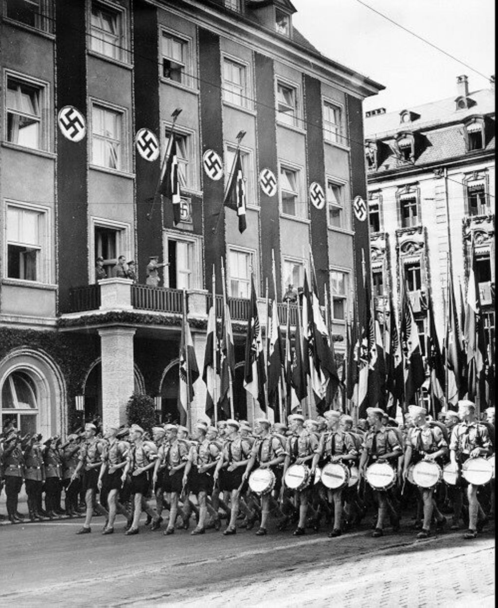 Foto: HJ beim Reichsparteitag, 1937