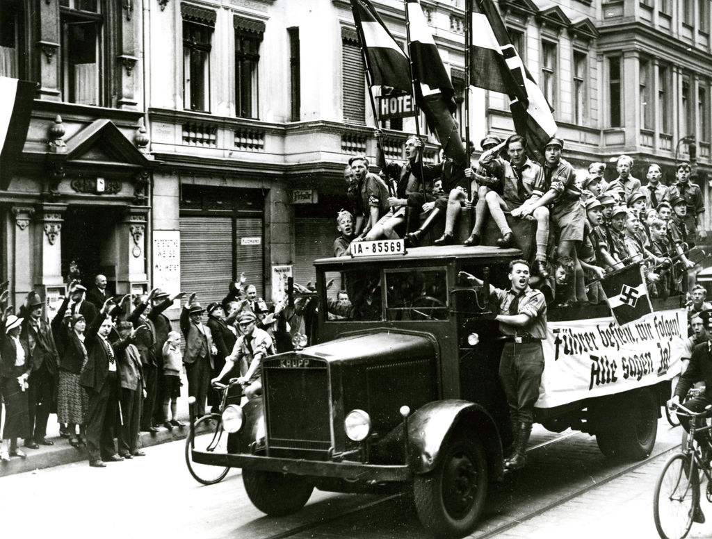 Foto: Volksabstimmung in Berlin, 1934