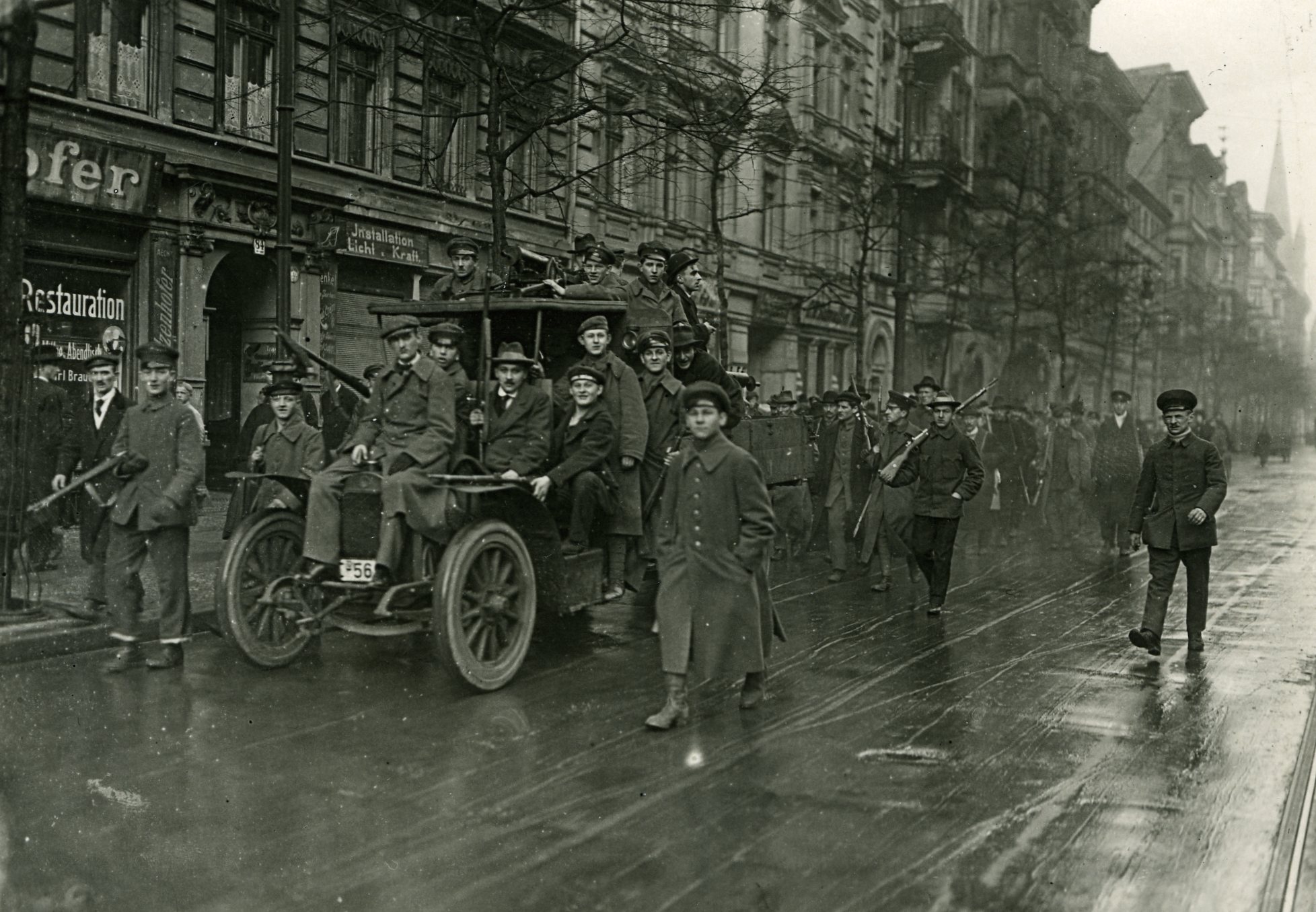Foto: Januaraufstand in Berlin, 1919