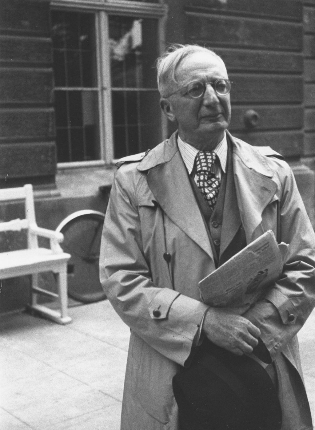 Foto: Alfred Döblin, 1947