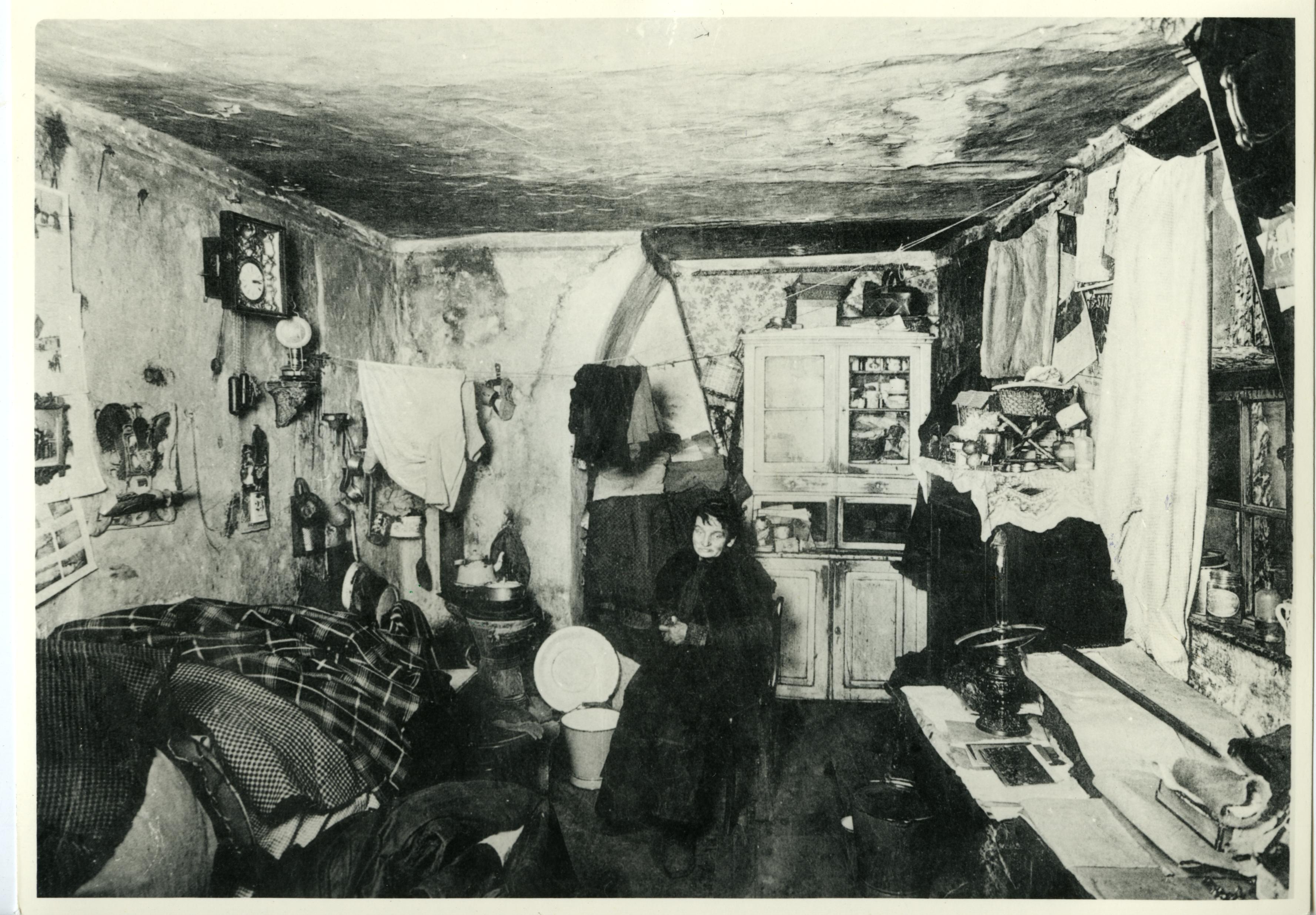 Foto: Berliner Elendsquartier, um 1910