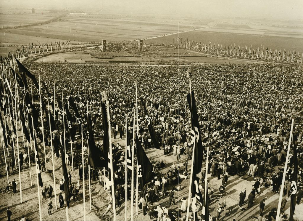Foto: Erntedankfest auf dem Bückeberg, 1933