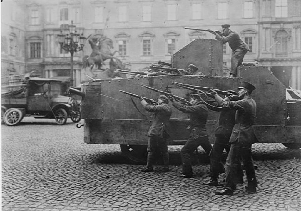 Foto: Kampf um das Berliner Schloss, 1918
