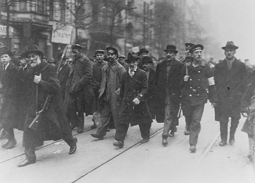 Foto: Besetzung des Berliner Zeitungsviertels, 1919