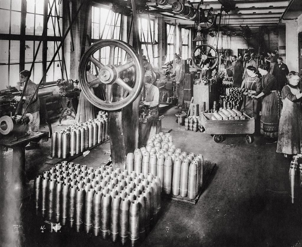 LeMO Bestand Objekt Granatendreherei, um 1916