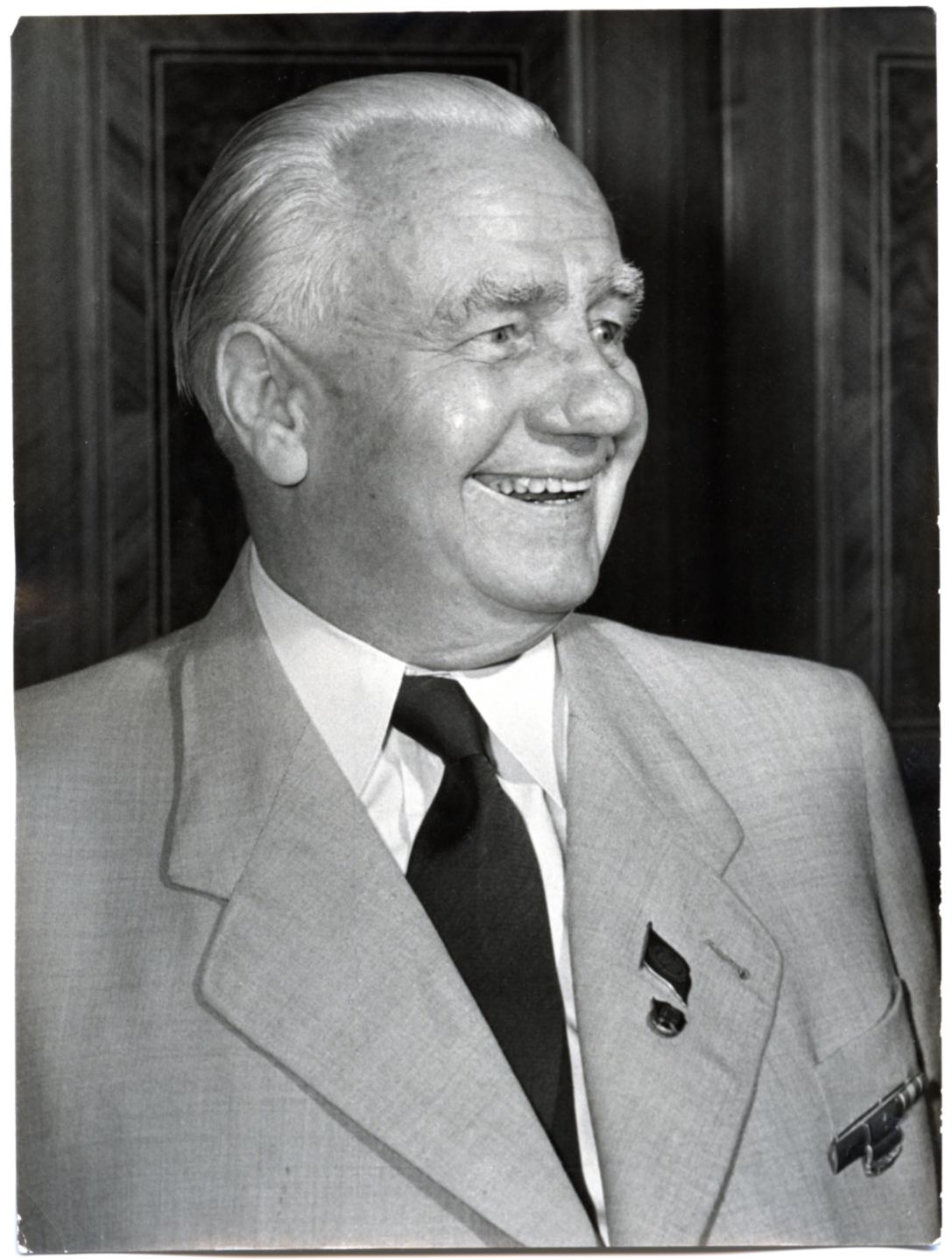 Foto: Wilhelm Pieck, 1955