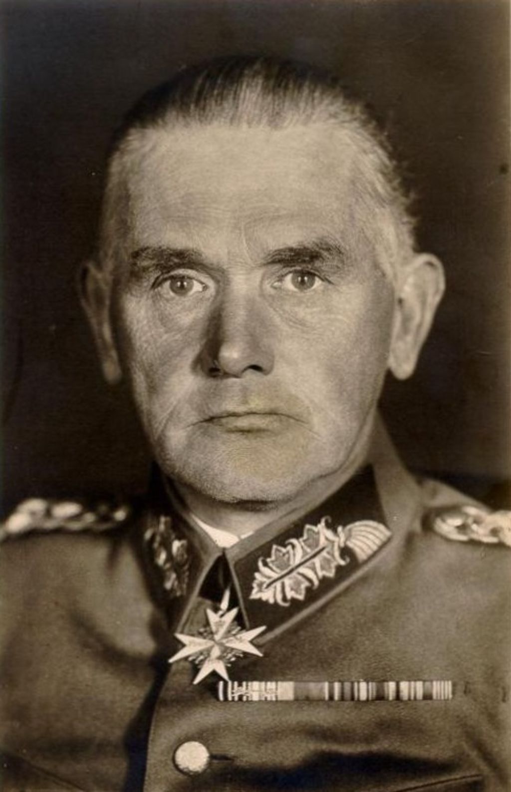 Postkarte: Blomberg, Werner von, 1935/1938