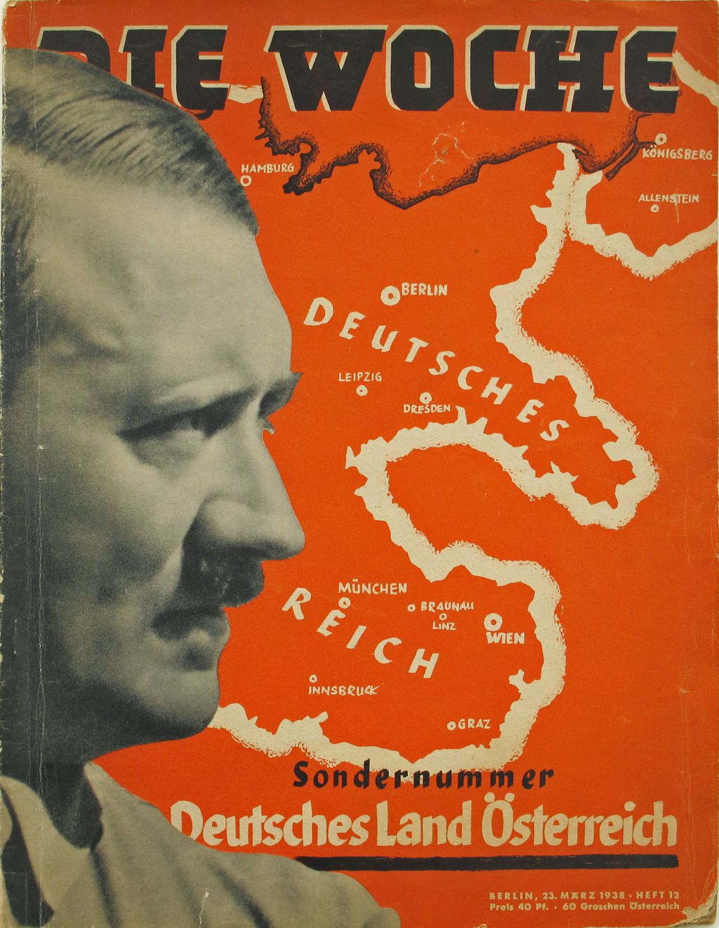 Exponat: Zeitschrift: "Deutsches Land Österreich", 1938