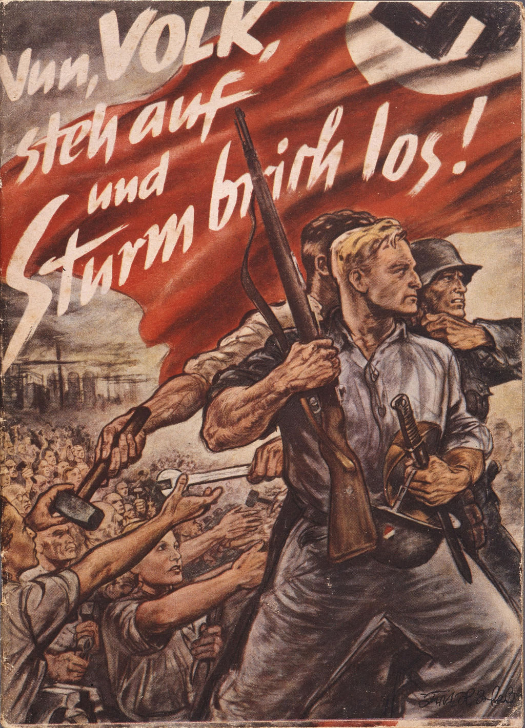 Exponat: Broschüre zum "Totalen Krieg", 1943