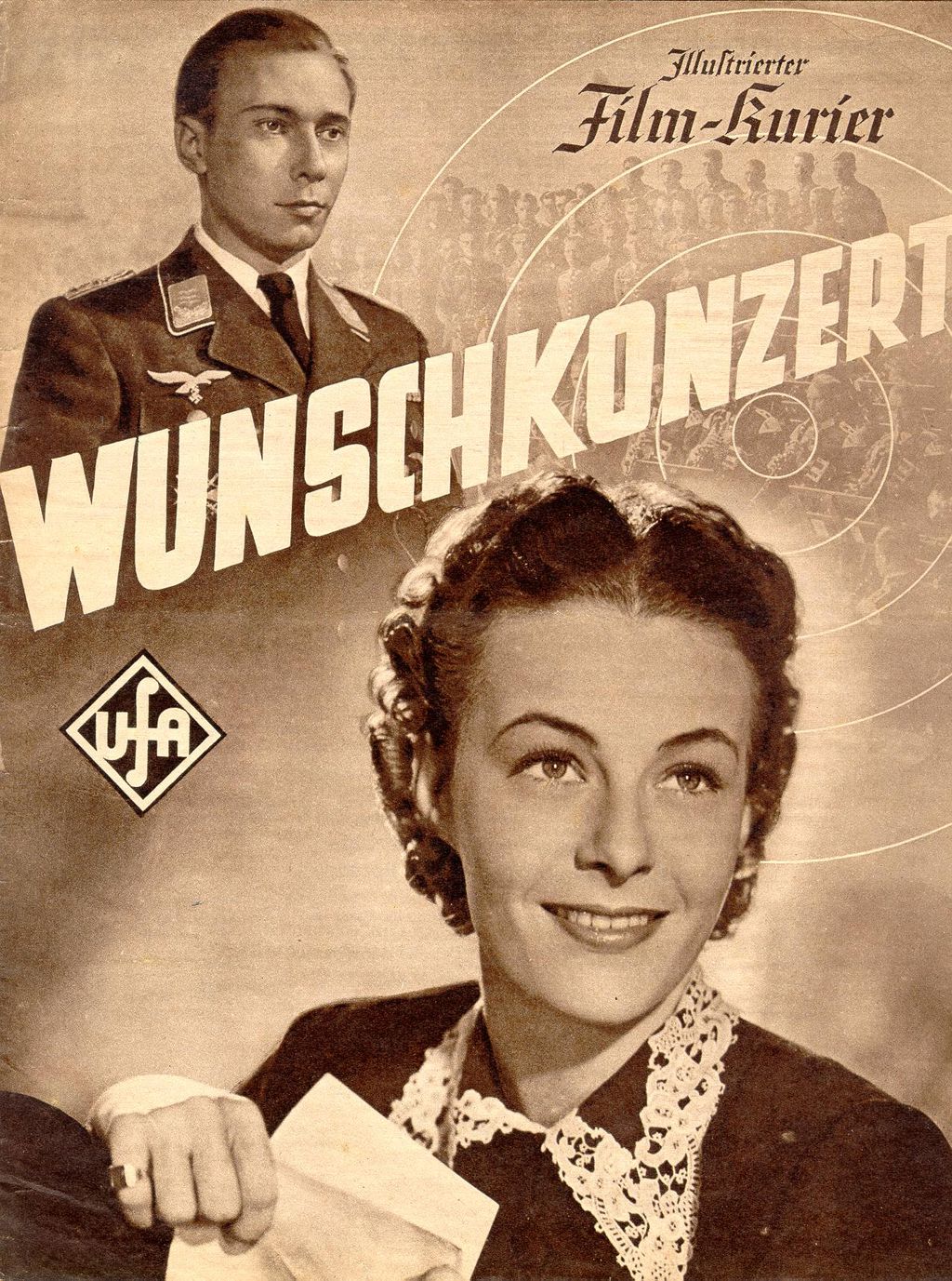 Exponat: Broschüre: Filmprogramm zu "Wunschkonzert", 1940