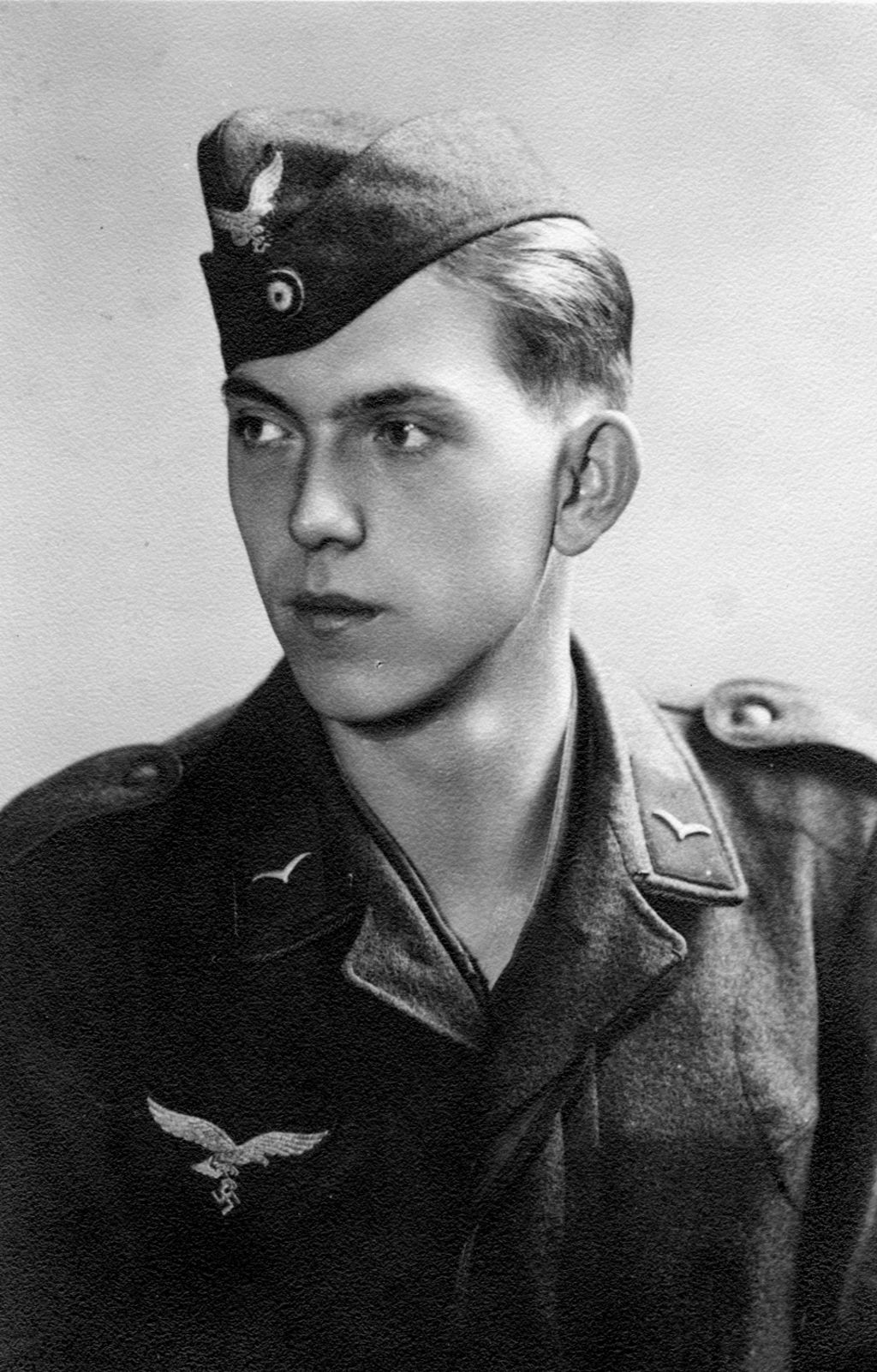 Kurt Elfering während der Grundausbildung bei der Luftwaffe