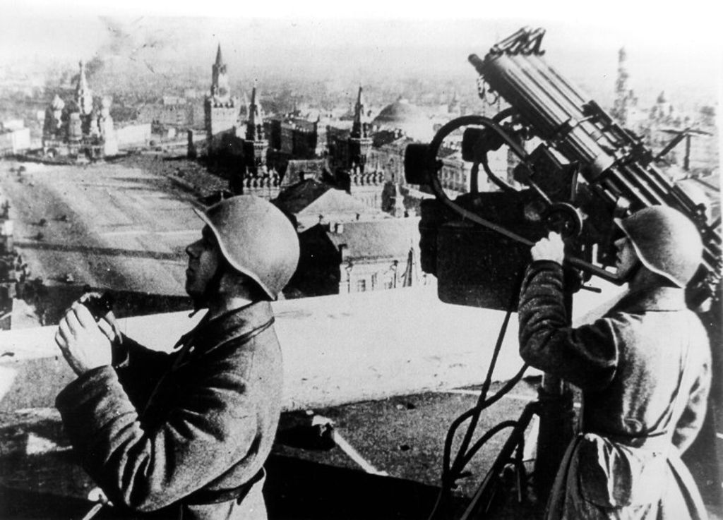 Exponat: Photo: Luftschutz in Moskau, 1941