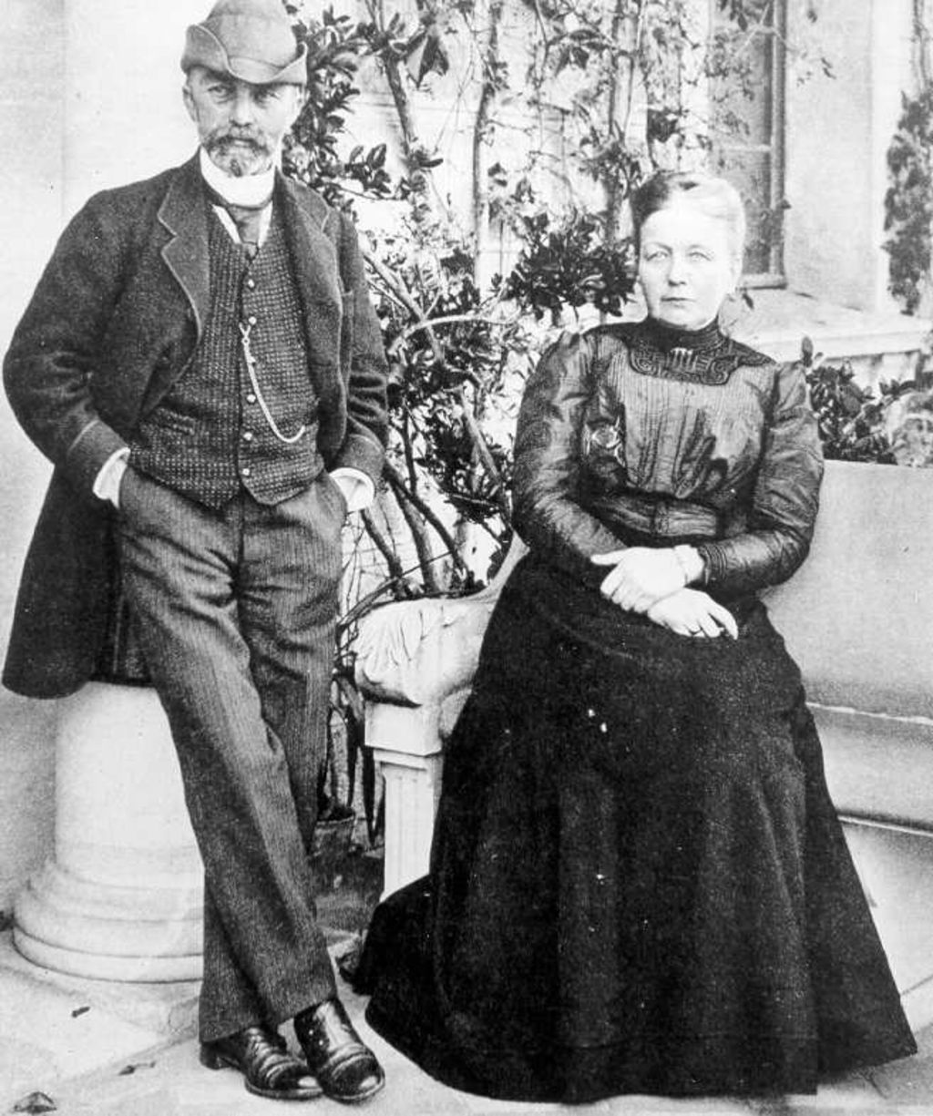 Foto: Heydebrand und der Lasa, Ernst von - mit seiner Ehefrau