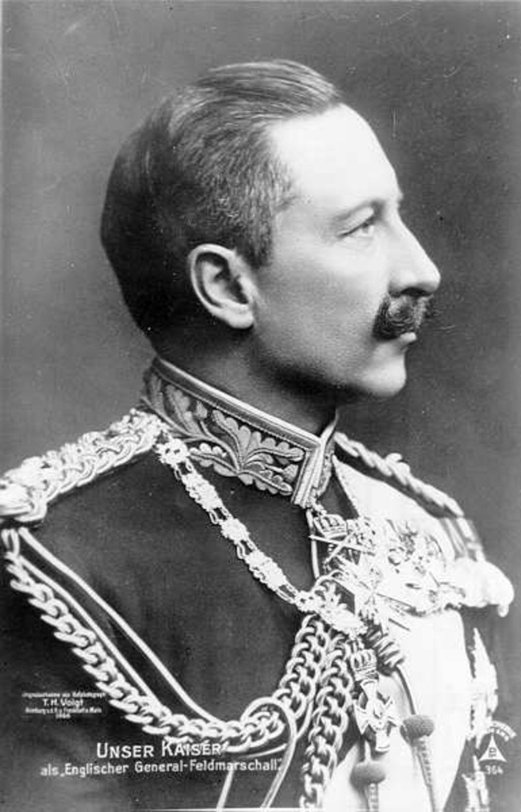 Unser Kaiser als "Englischer General-Feldmarschall"