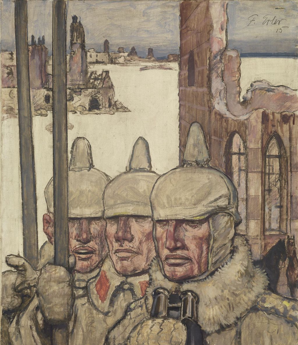 Gemälde: Ypern, 1915