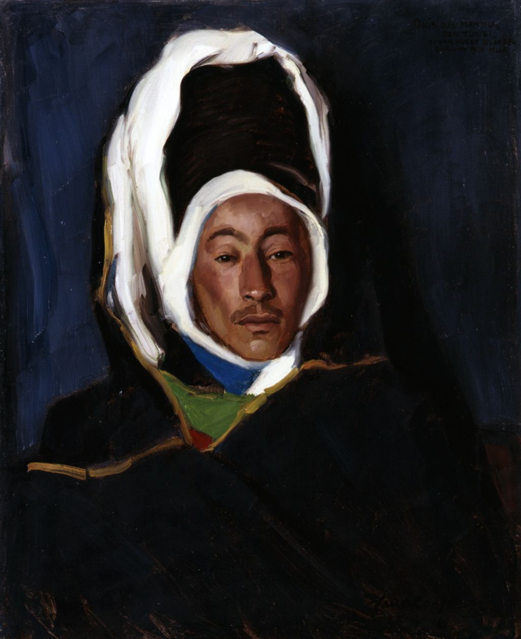 Exponat: Gemälde: Kriegsgefangener Onis Gem Mahmud, 1916