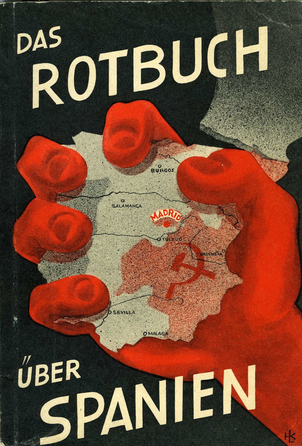 Buch: "Das Rotbuch über Spanien", 1937