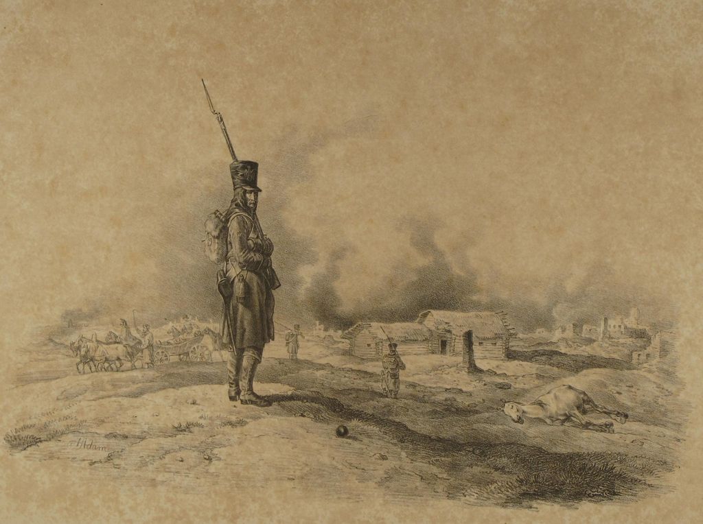 Grafik: Devant Moscou, 1812