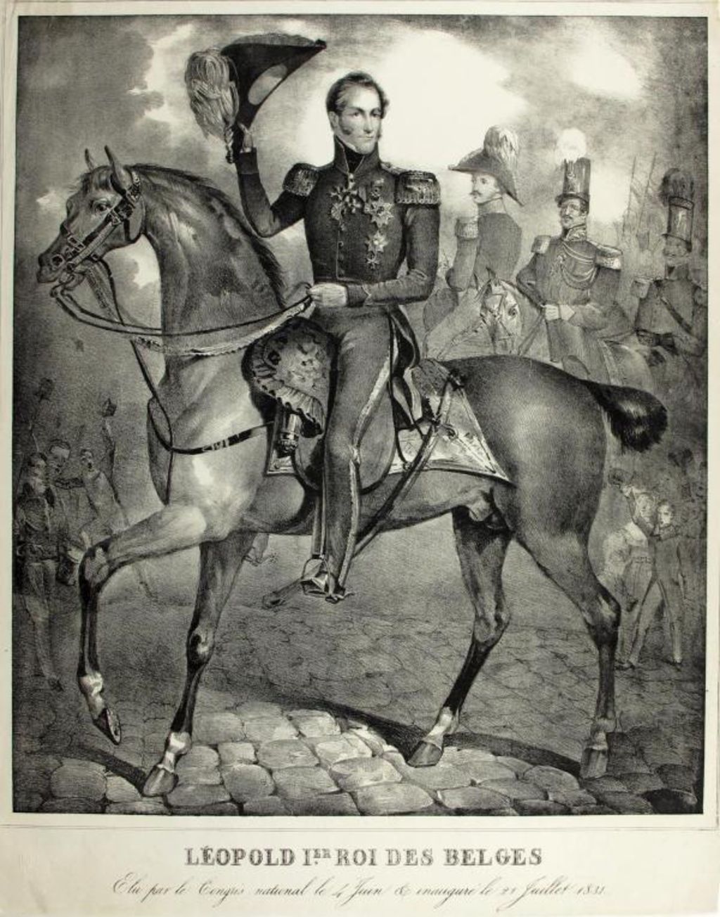 Grafik: Leopold I., König der Belgier, nach 1831