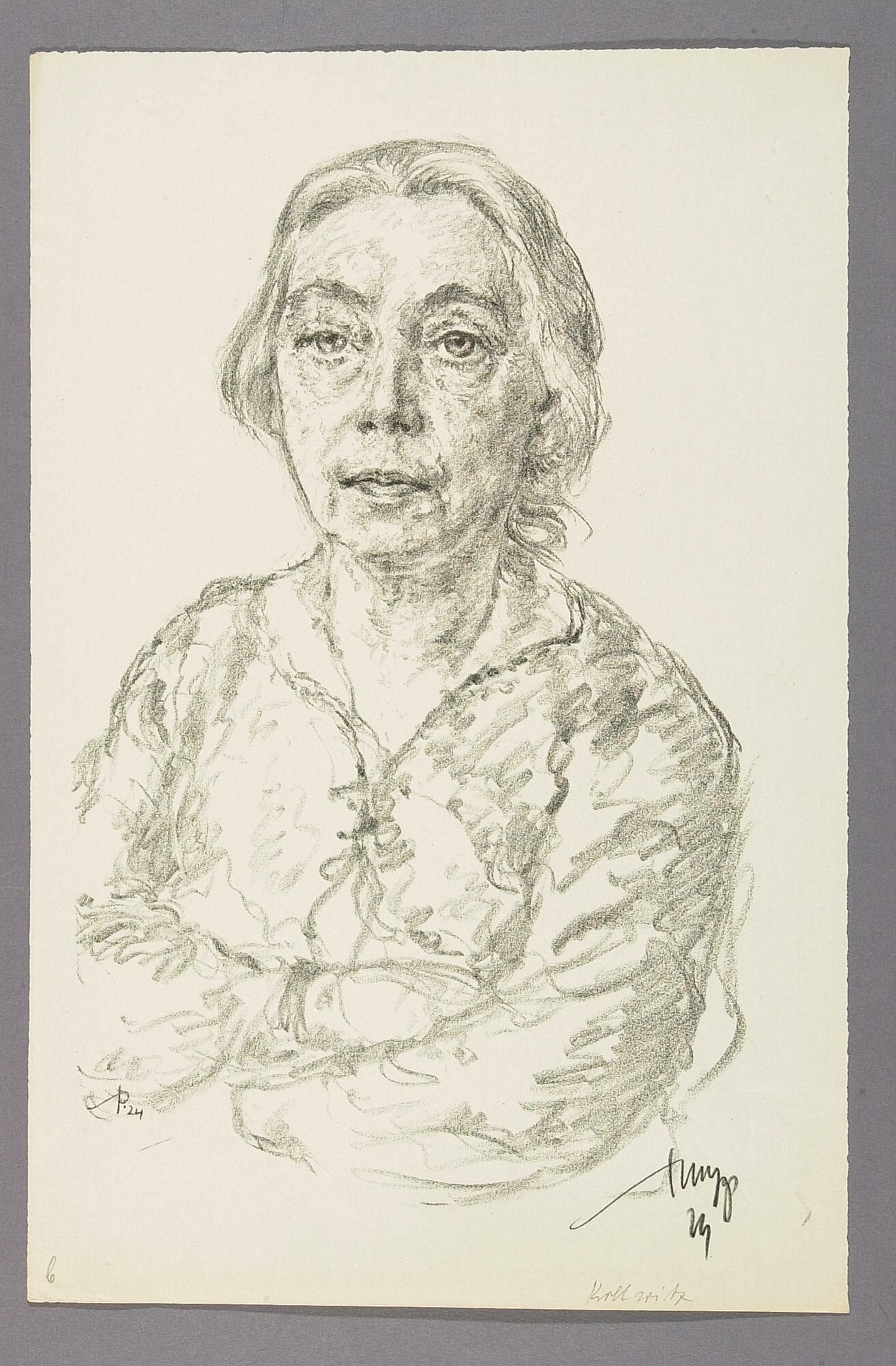 Zeichnung: Käthe Kollwitz, 1924