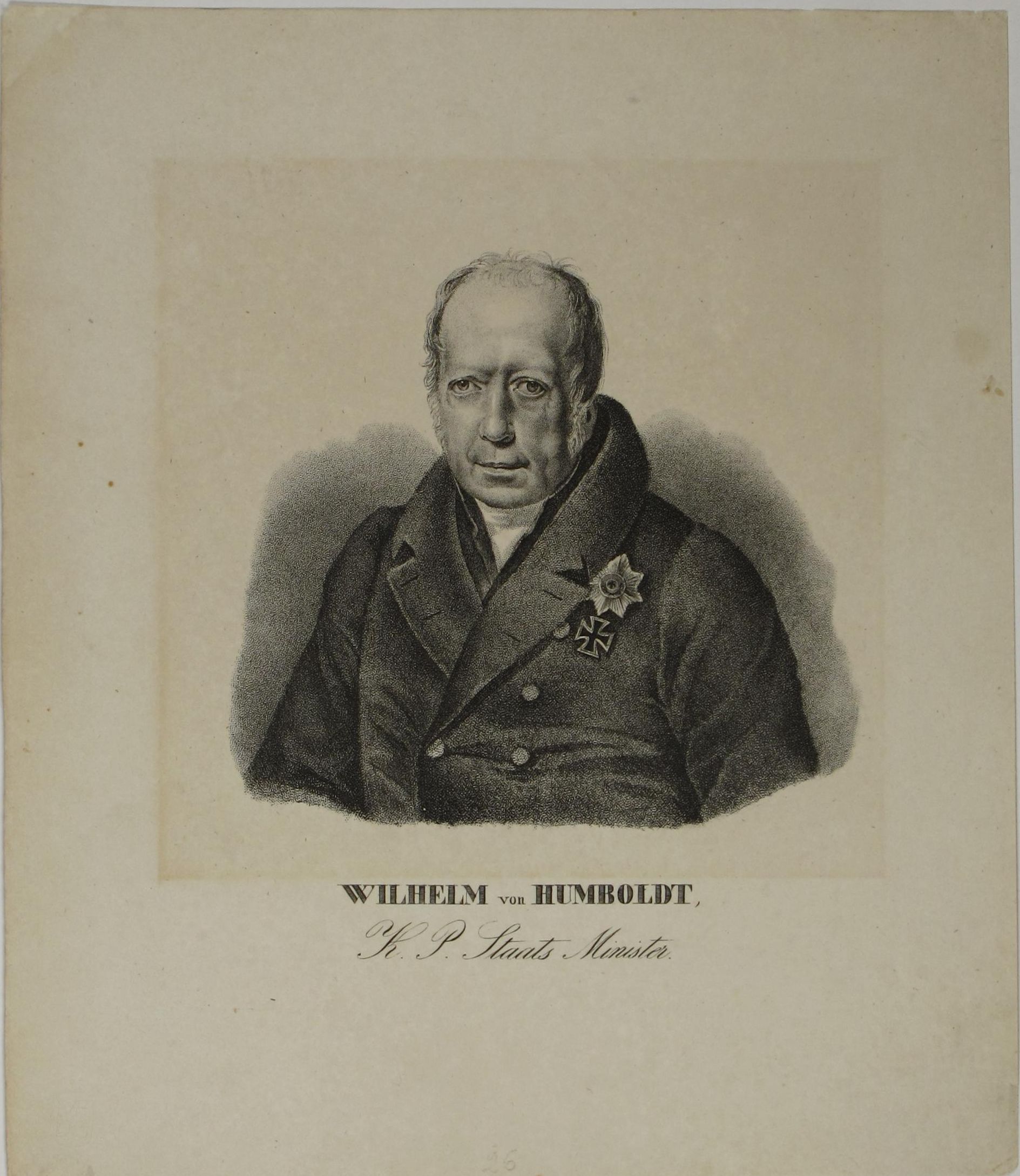 Grafik: Wilhelm von Humboldt, nach 1782