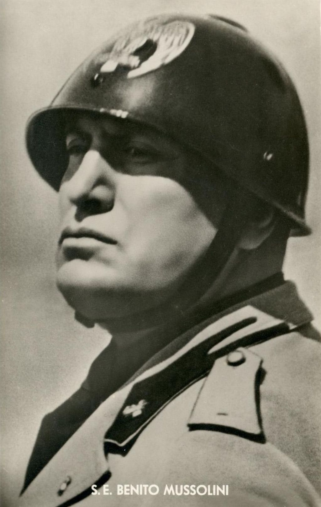 Exponat: Postkarte: Mussolini, Benito, 1937