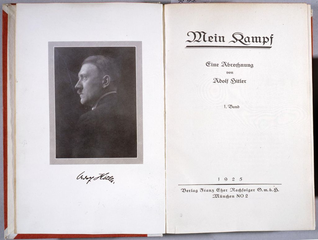 Exponat: Buch: Hitler, Adolf "Mein Kampf", 1925