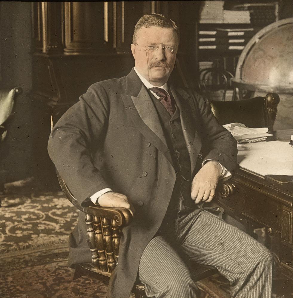 Theodore Roosevelt, um 1900