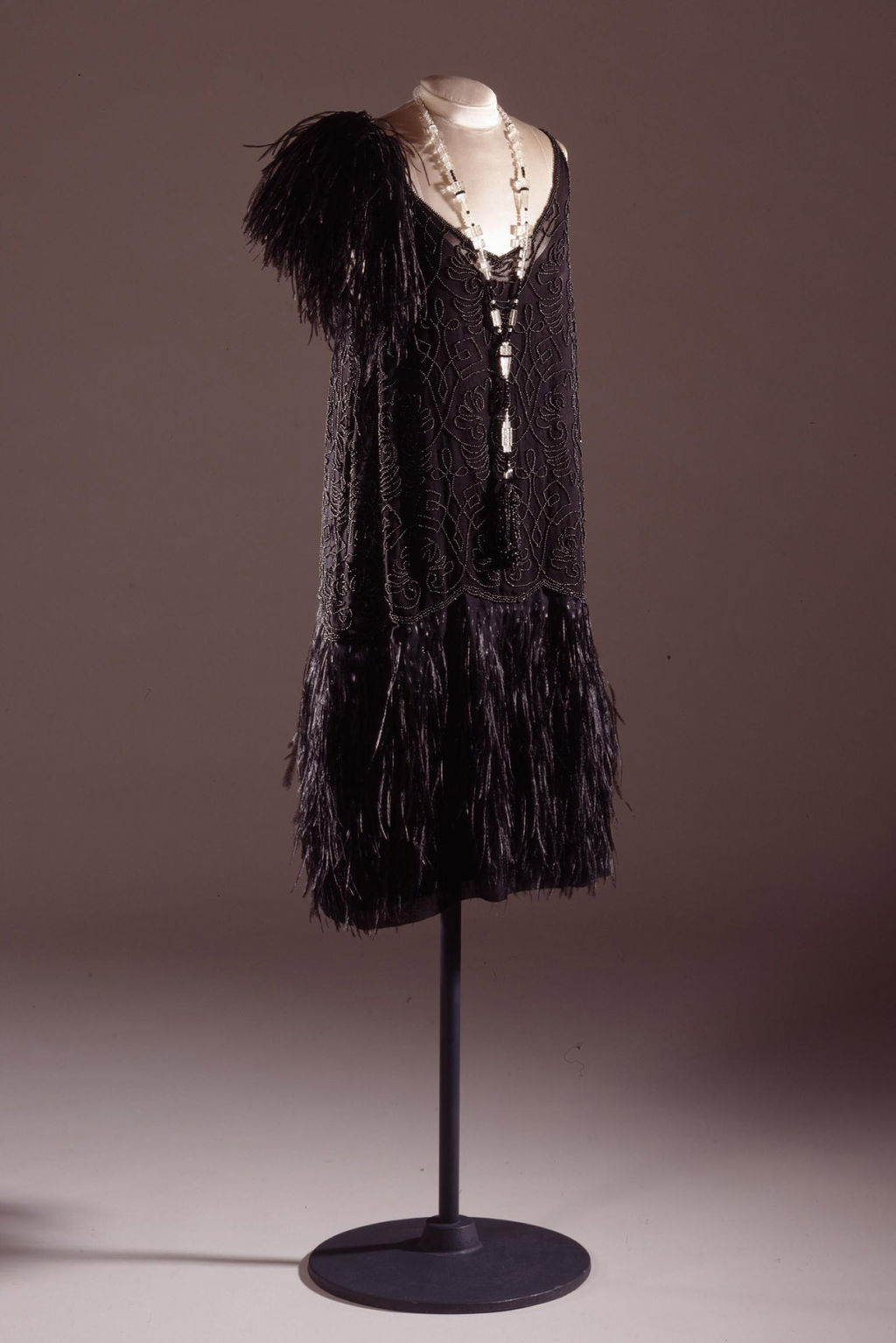 Exponat: Textil, Tanzkleid, um 1925
