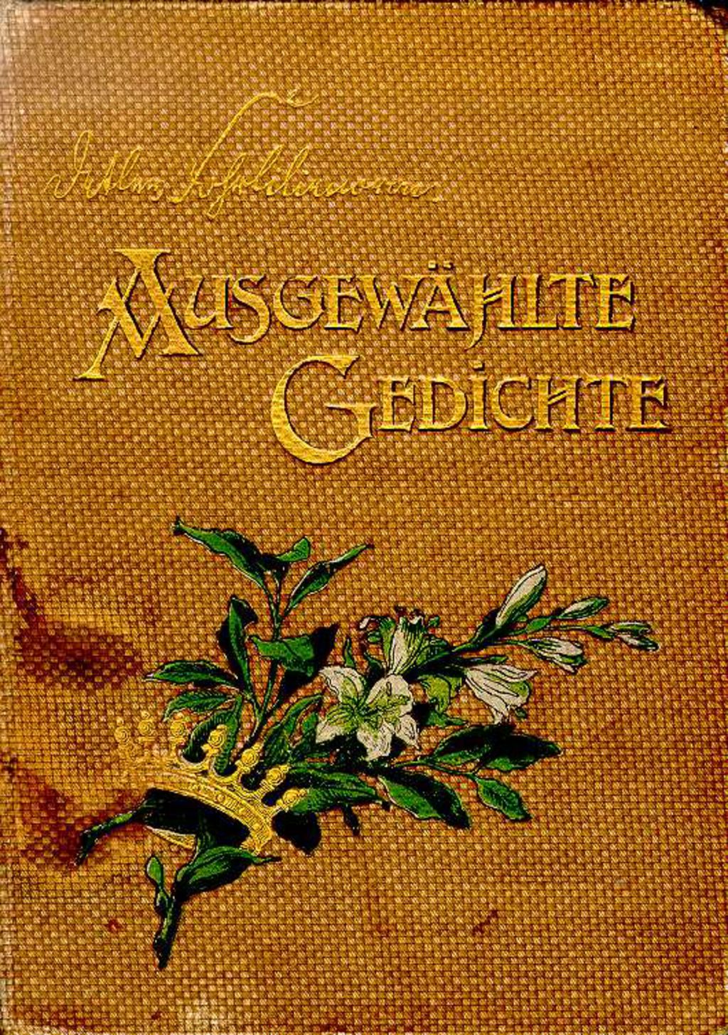 Exponat: Buch: Liliencron, Detlev von "Ausgewählte Gedichte", 1900