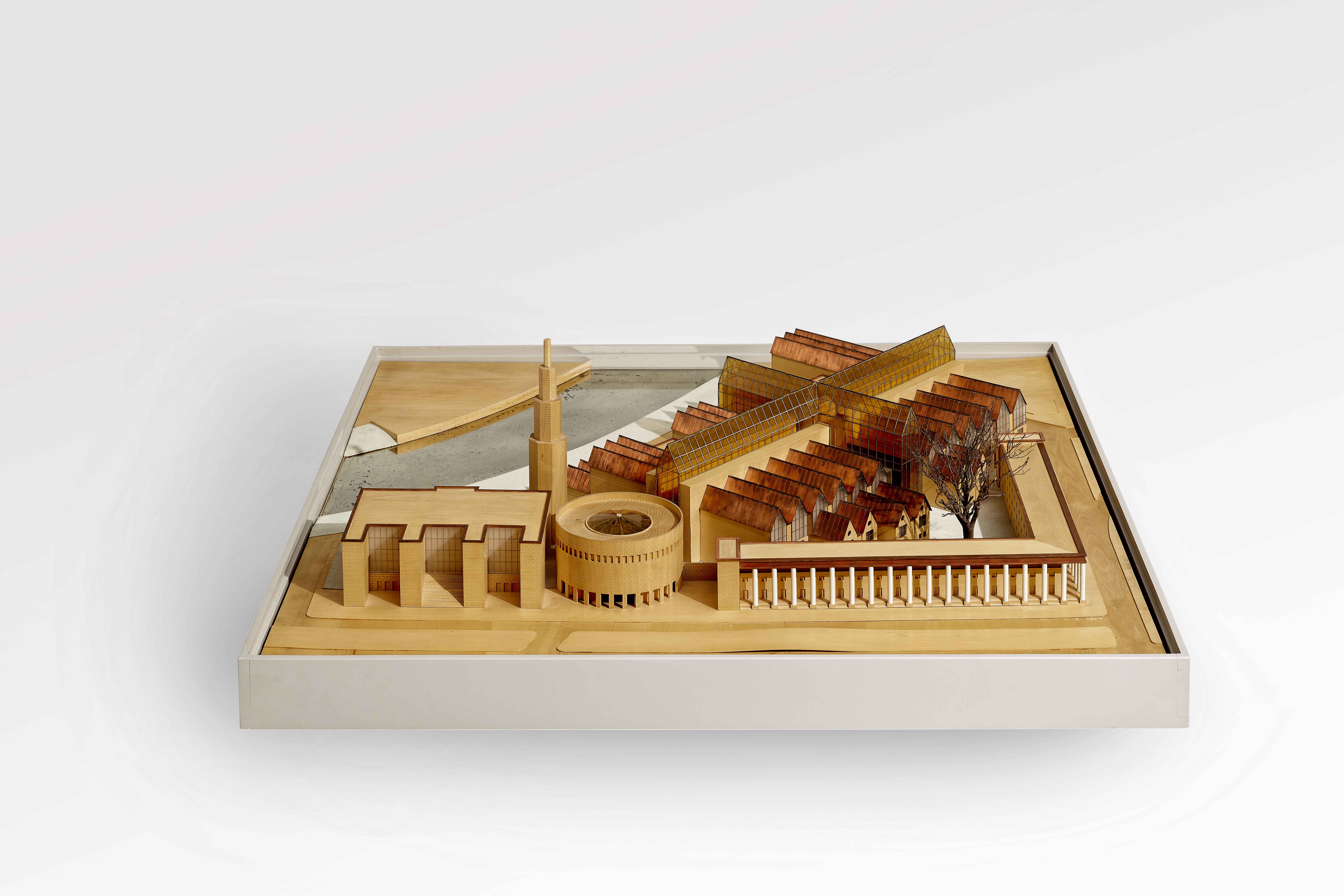 Modell des Deutschen Historischen Museums, um 1987