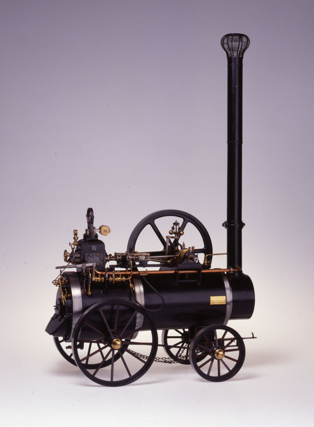 LeMO Objekt Modell einer Lokomobile, 1862/1885