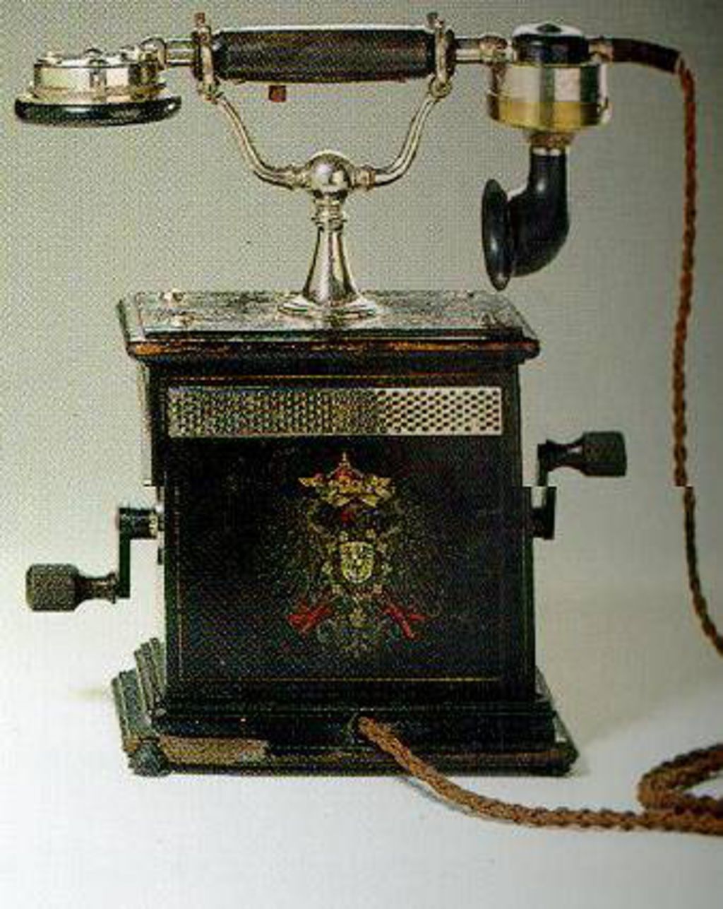 Technik: Tischtelephon "OB 05", um 1905