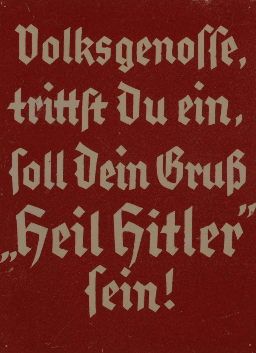 LeMO Bestand Objekt Exponat Schild 