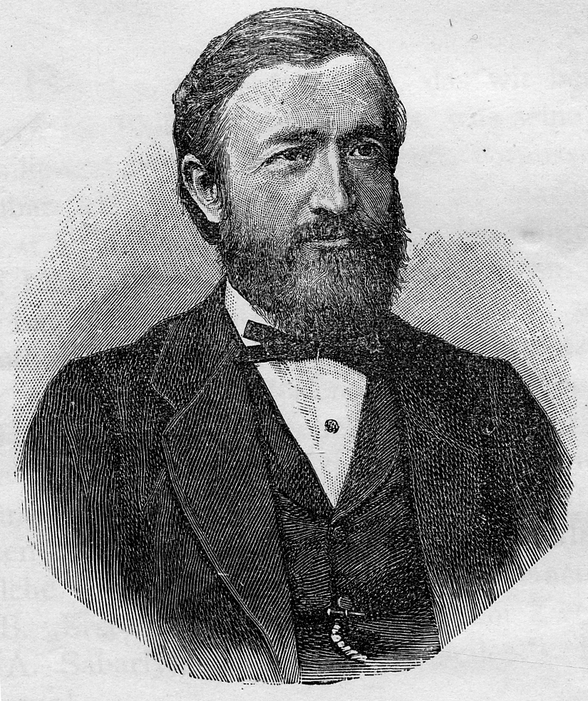 Grafik: Philipp Reis, um 1861