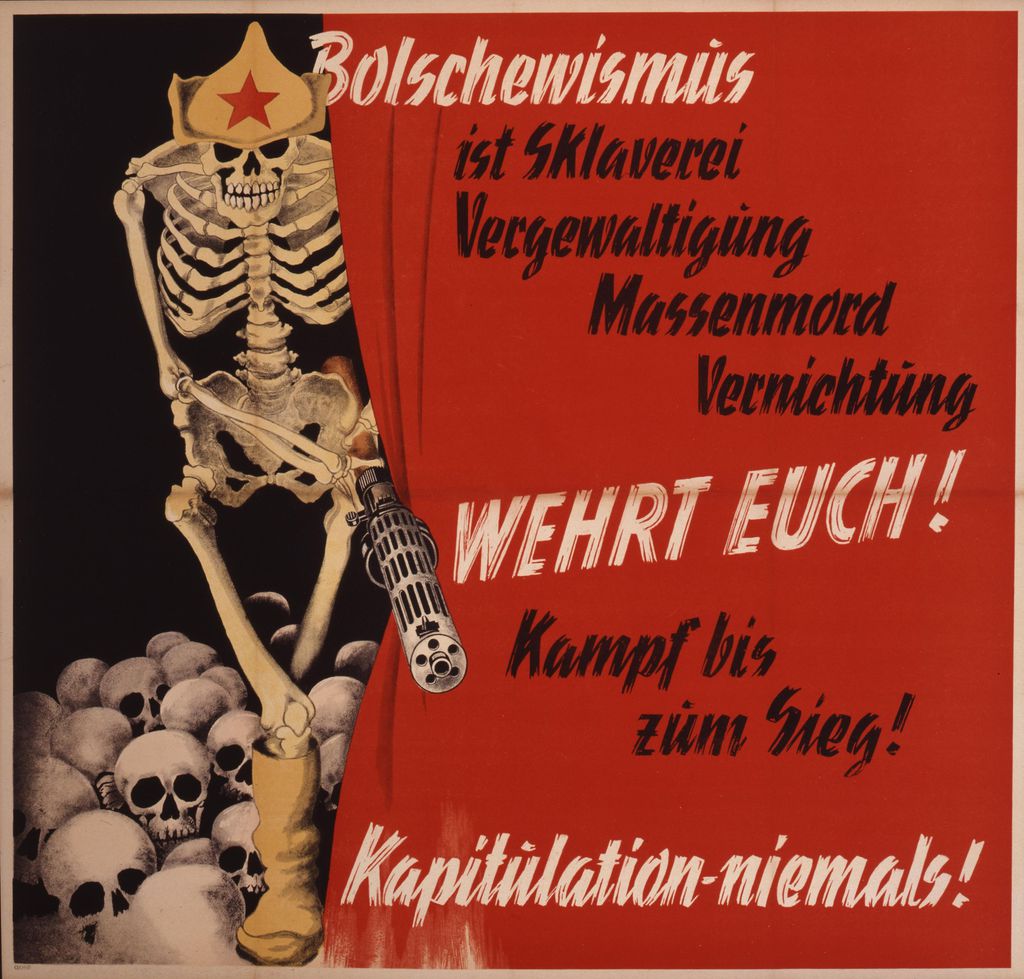Exponat: Plakat: NS-Durchhalteplakat, 1944/45