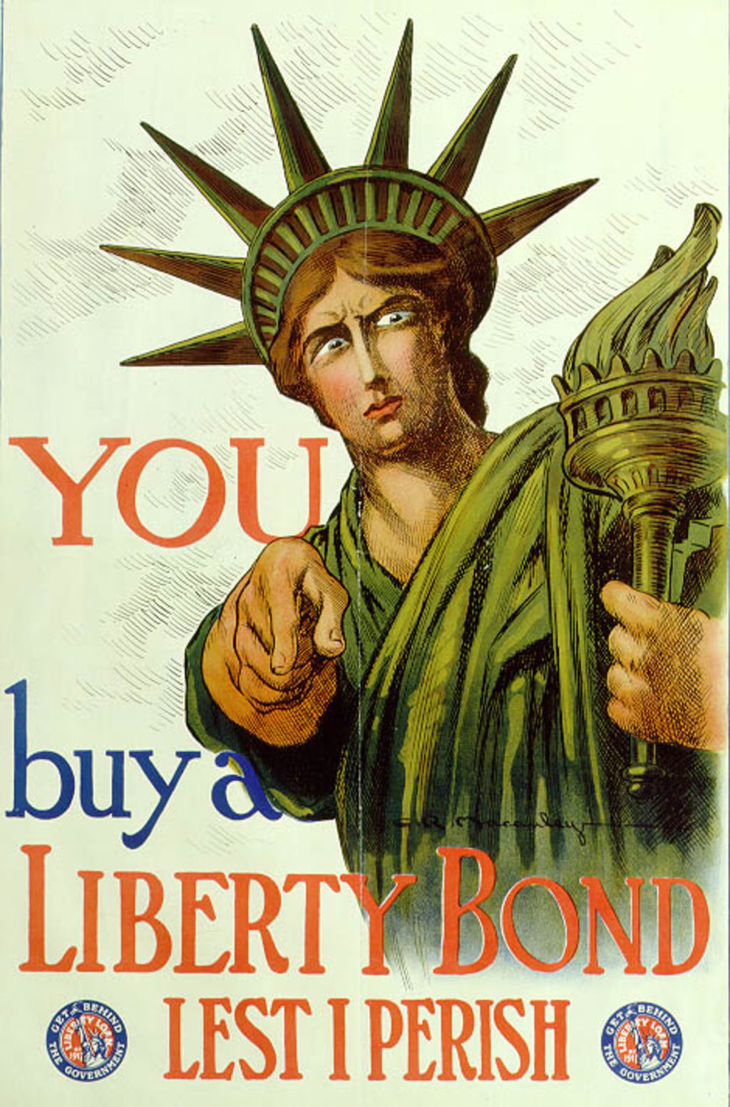 Plakat: Kriegsanleihe (USA), 1917