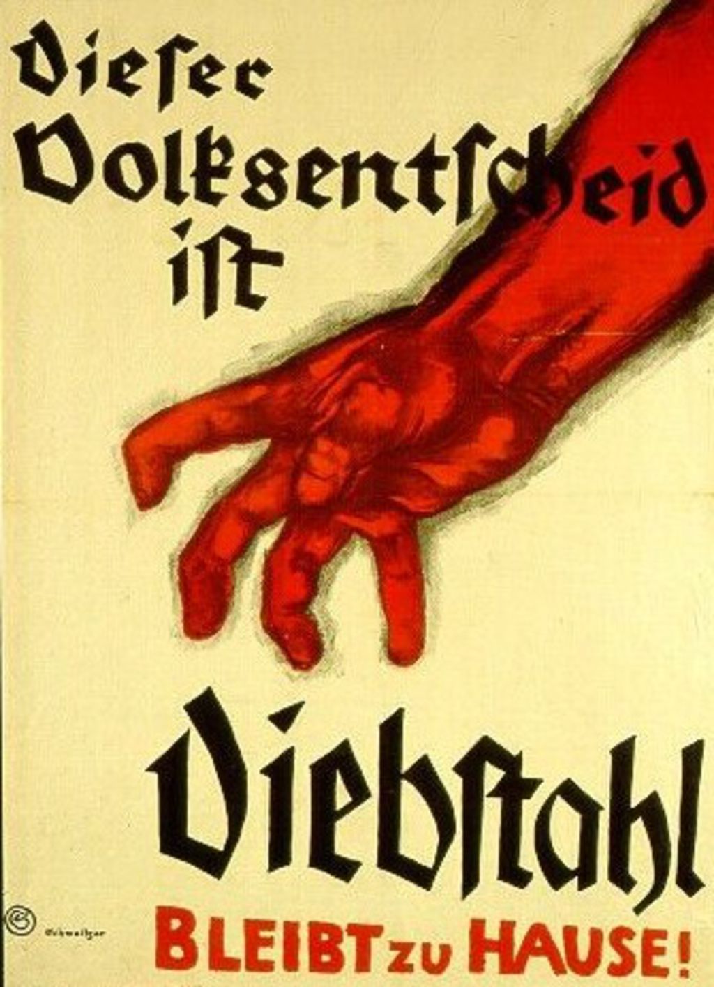 Exponat: Plakat: Fürstenenteignung, 1926