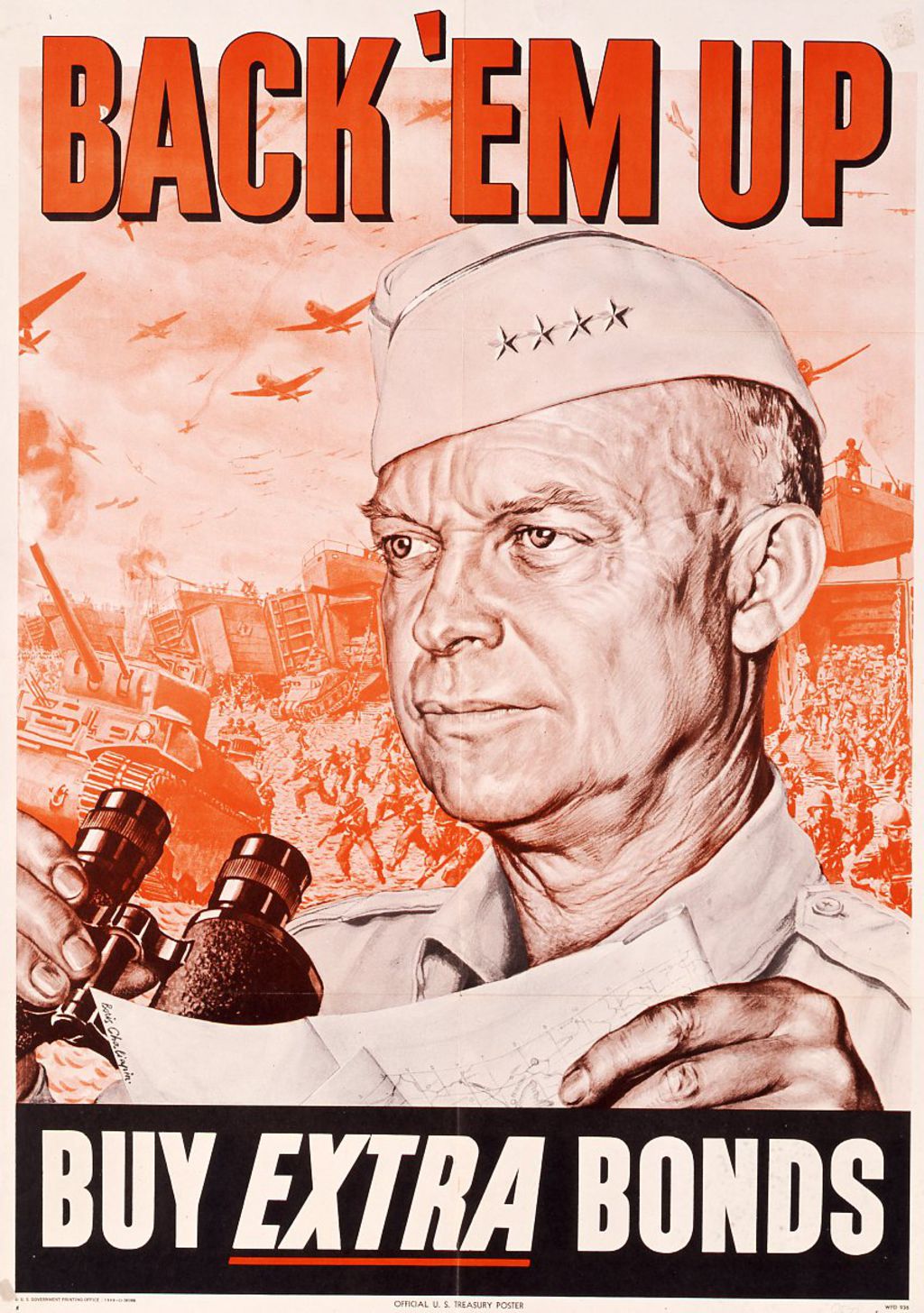 Exponat: Plakat: US-Propagandaplakat für den Kauf von Kriegsanleihen, 1944