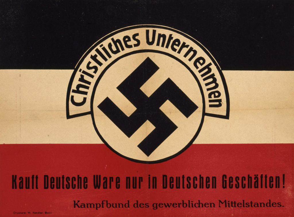 Exponat: Plakat: "Christliches Unternehmen", 1933