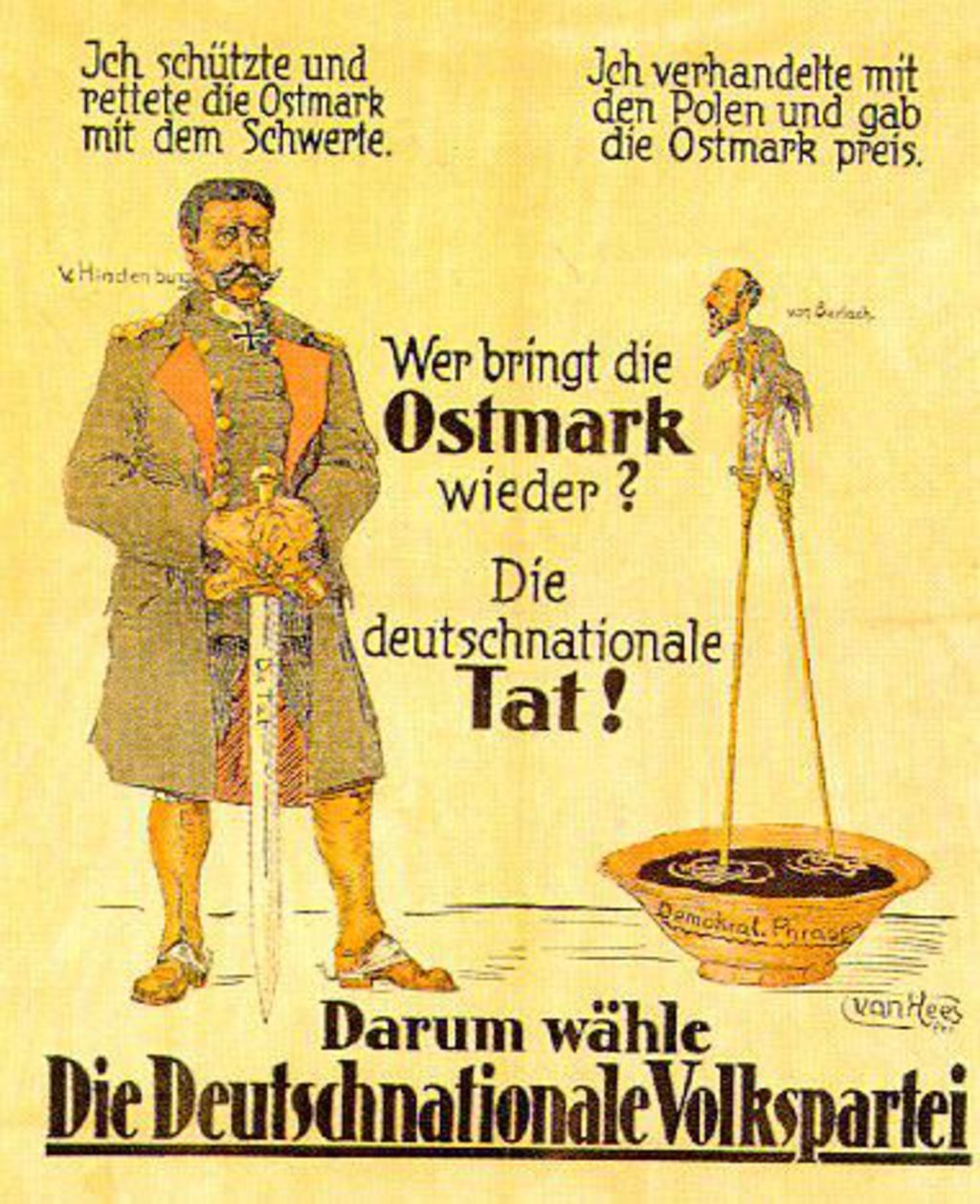 LeMO Objekt DNVPWahlplakat zur Nationalversammlung, 1919