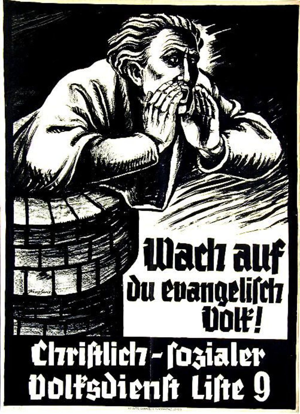 Exponat: Plakat: Wahlplakat des CSVd, 1932