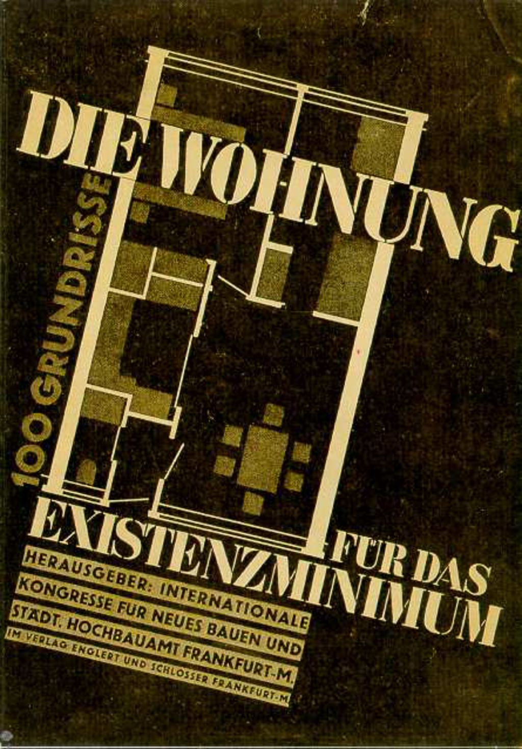 Exponat: Broschüre: "Die Wohnung für das Existenzminimum", 1930