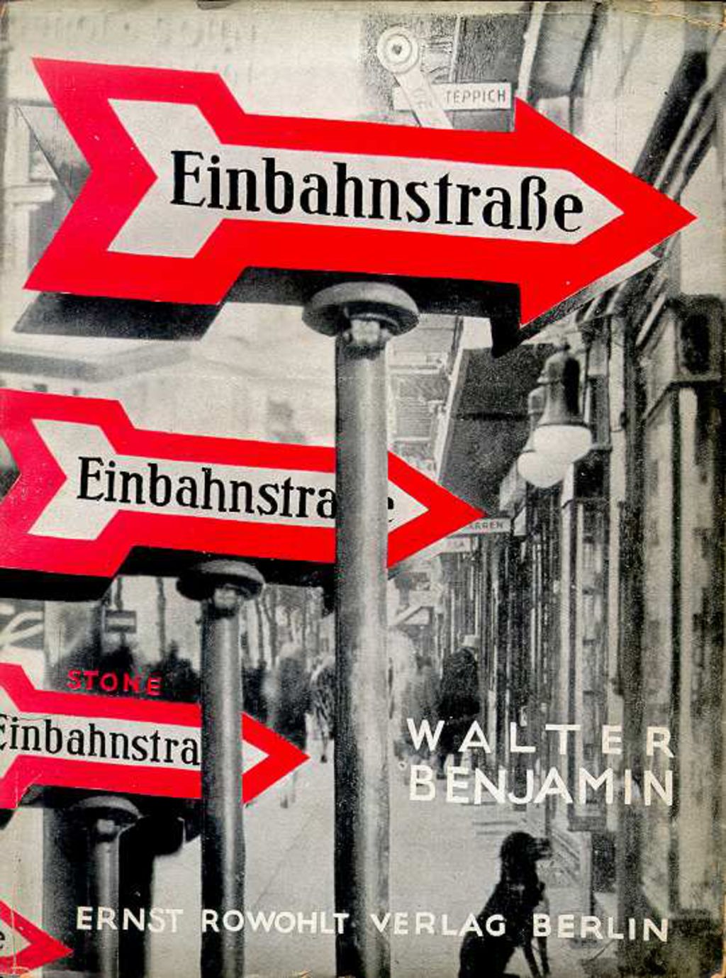 Buch: Benjamin, Walter "Einbahnstraße", 1928