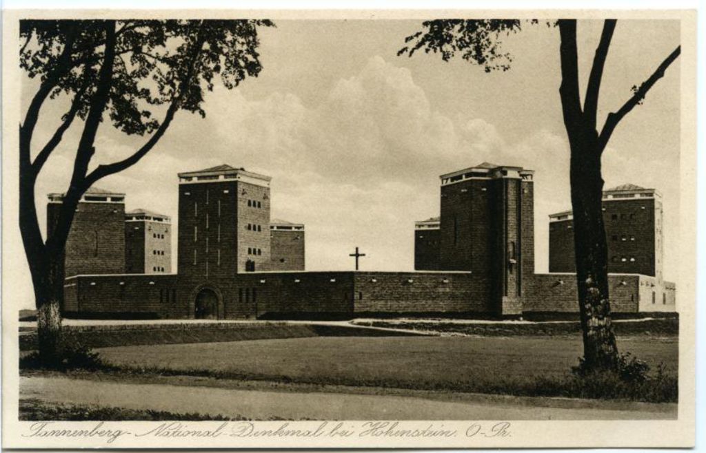 Postkarte: Tannenberg-Ehrenmal, 1934