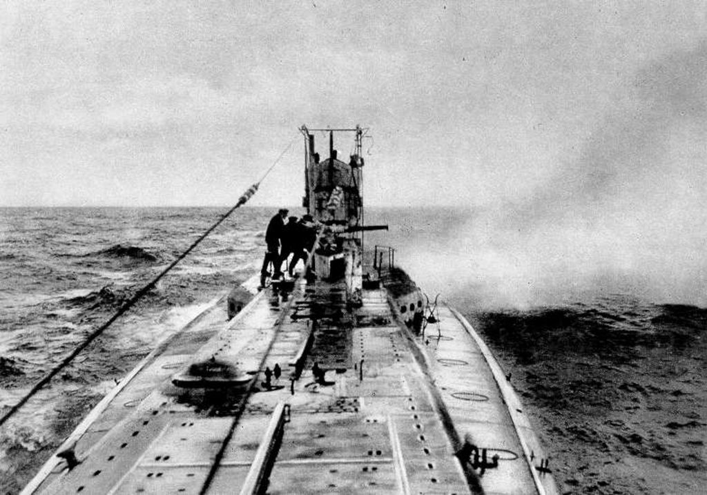 Lemo objekt u boot beim kanonenabschu 1915 1917