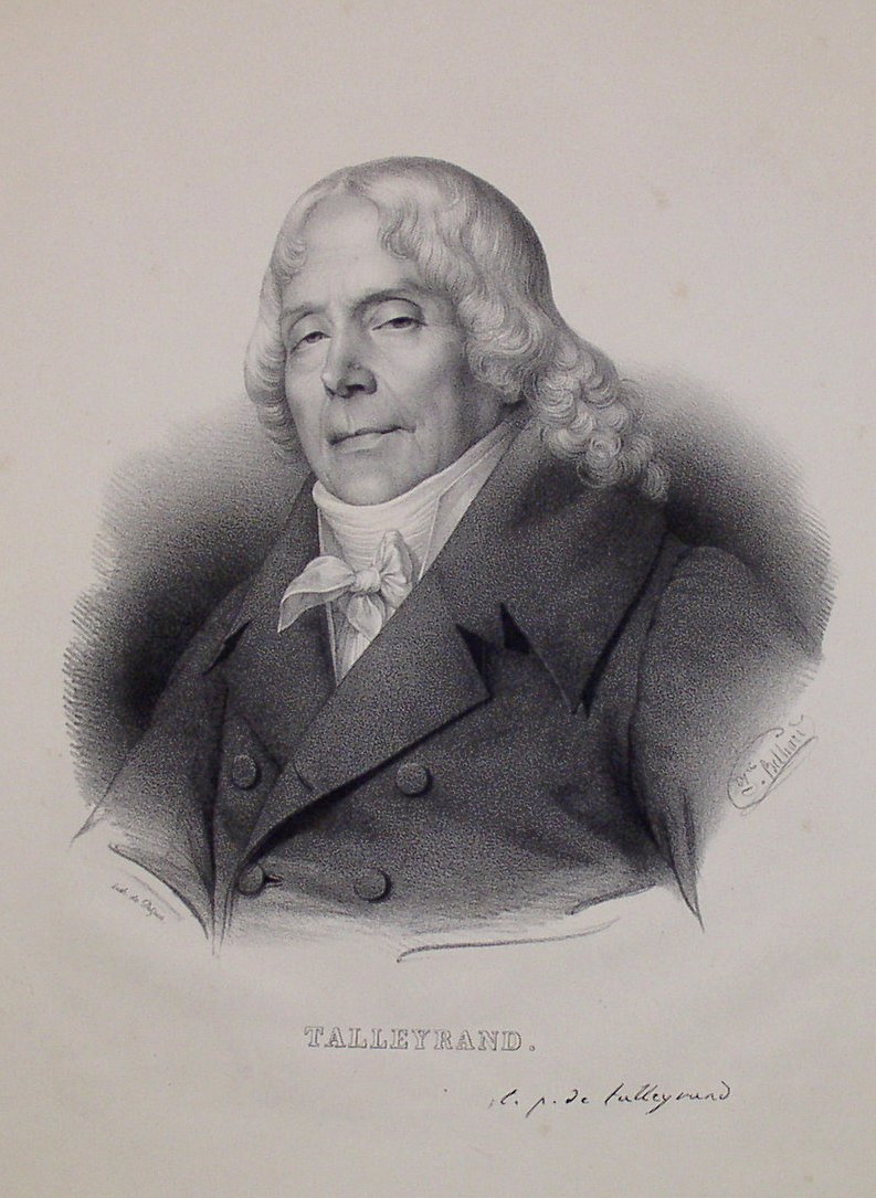 [Grafik: Charles Maurice de Talleyrand, 1813/1825]